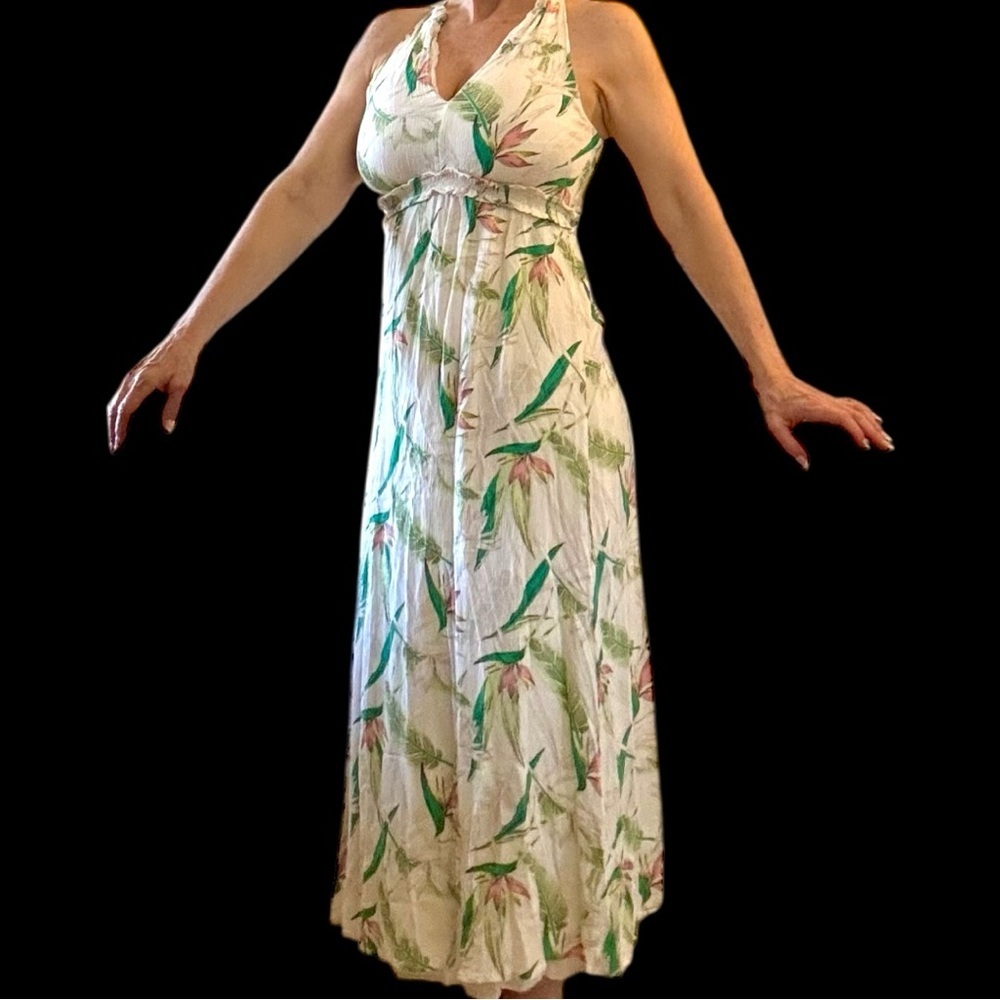 Z Supply 🔥Floral Halter Neck Dress - Picture 1 of 17